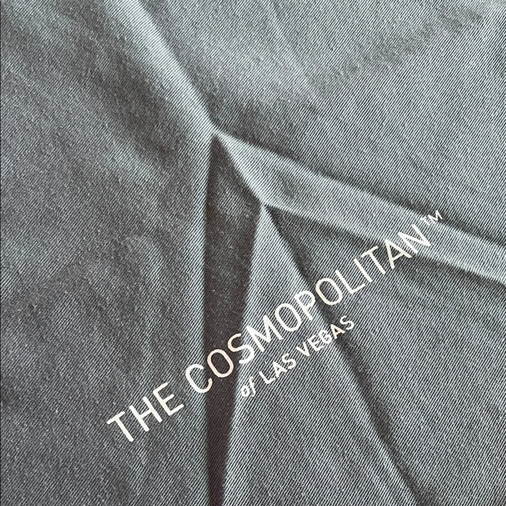 The Cosmopolitan of Las Vegas Gray Travel Laundry Bag